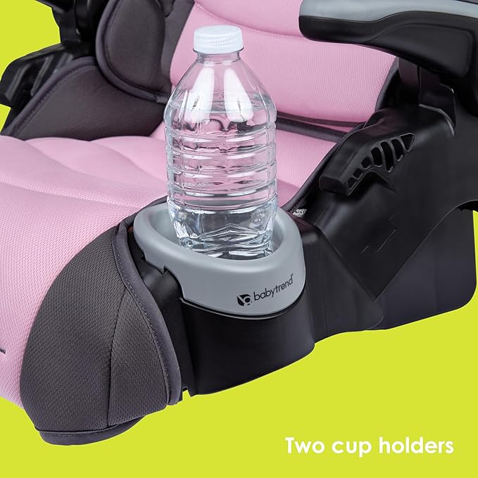 Baby Trend Protect 2-in-1 Folding Booster Seat, Dash Rose