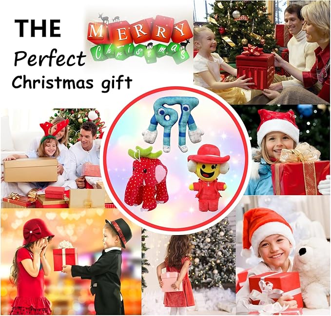 Steal a Brainrot Plush Toy,Cute Soft Stuffed Animal, Collectible Gift for Game Fans (Color A)