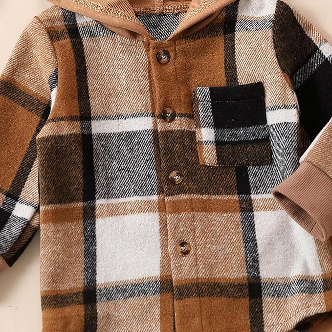 Toddler Baby Boy Hoodies Fall Clothes Waffle Contrast Color Sweatshirt Pant Set Infant Clothes 6 12 18 Months 2T 3T