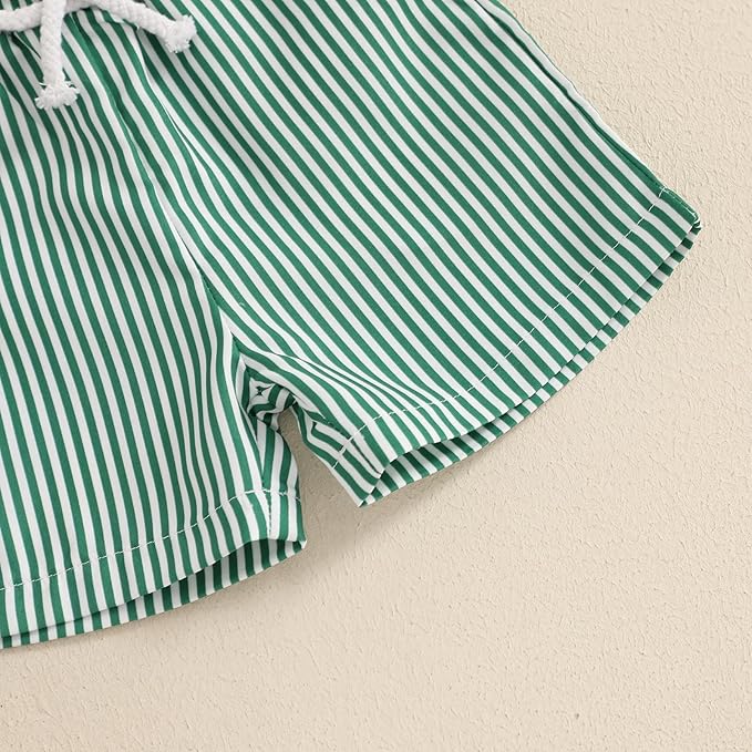 fhutpw Toddler Baby Boy Summer Clothes Tractor Letter Short Sleeve T-Shirt Tops Pockets Casual Shorts Set Infant Outfits