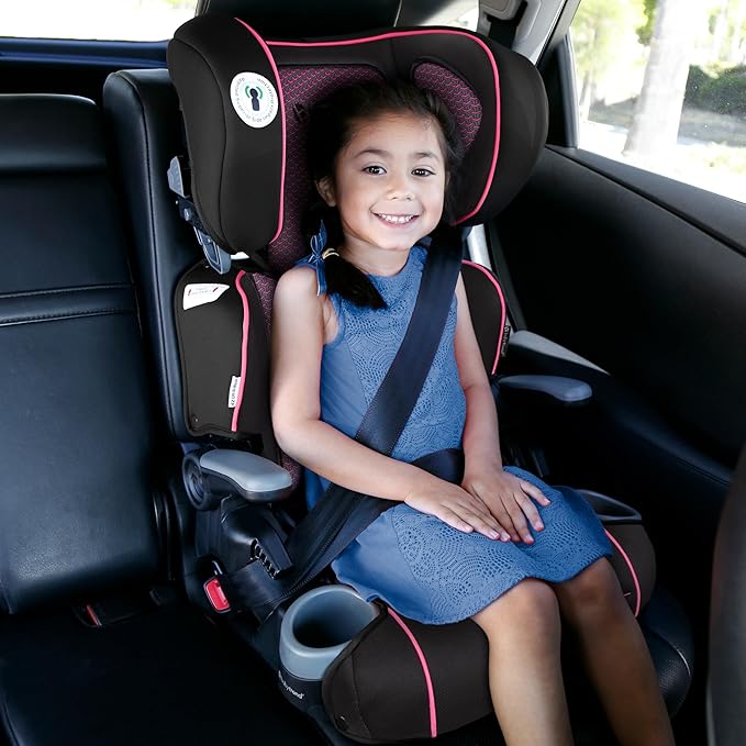 Baby Trend Protect 2-in-1 Booster Seat, Grey Tech
