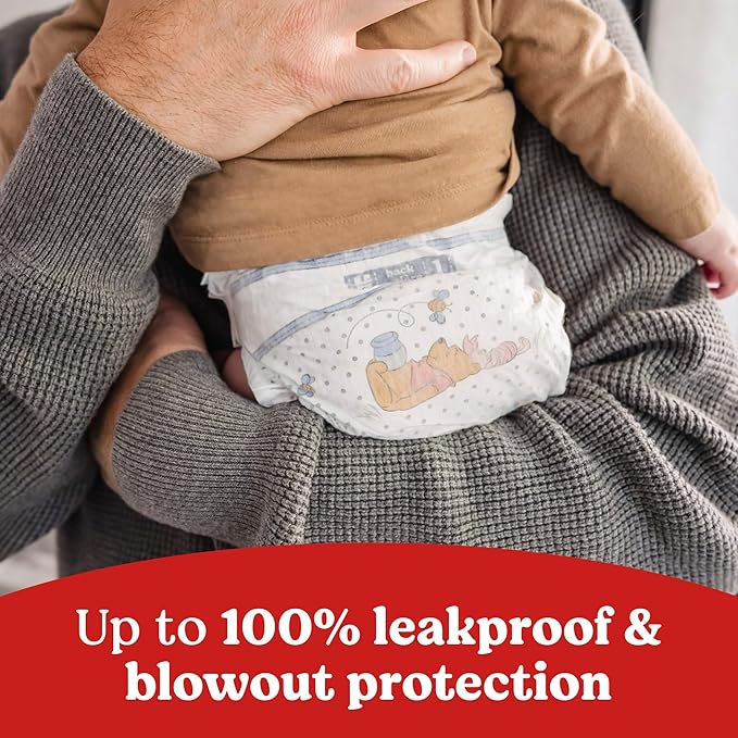 Huggies Size 3 Diapers, Little Snugglers Baby Diapers, Size 3 (16-28 lbs), 76 Count, Packaging May Vary