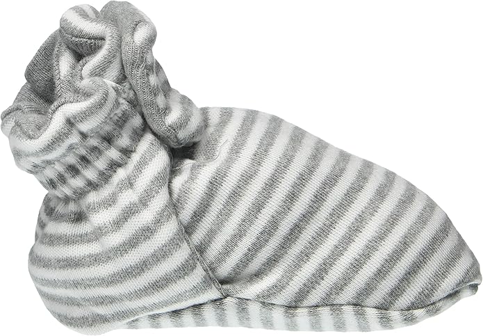 Burt's Bees Baby Unisex Booties Organic Cotton Newborn Essentials Shoes for Infants