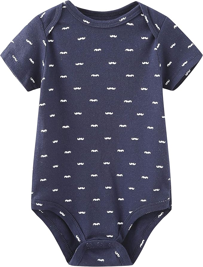 Kiddiezoom Baby Layette Set Baby Boys' 9-Piece Bodysuits Pants Set Toddler Girl Boy Unisex Baby Gift Sets