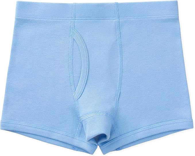 Lucky & Me Nolan Boys GOTS, Organic Cotton, Boxer Briefs, 7-Pack