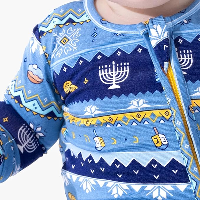 Bellabu Bear Convertible Footies for Baby Boys & Baby Girls, Family Matching Pajamas, Rayon from Bamboo