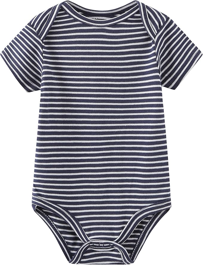 Kiddiezoom Baby Layette Set Baby Boys' 9-Piece Bodysuits Pants Set Toddler Girl Boy Unisex Baby Gift Sets