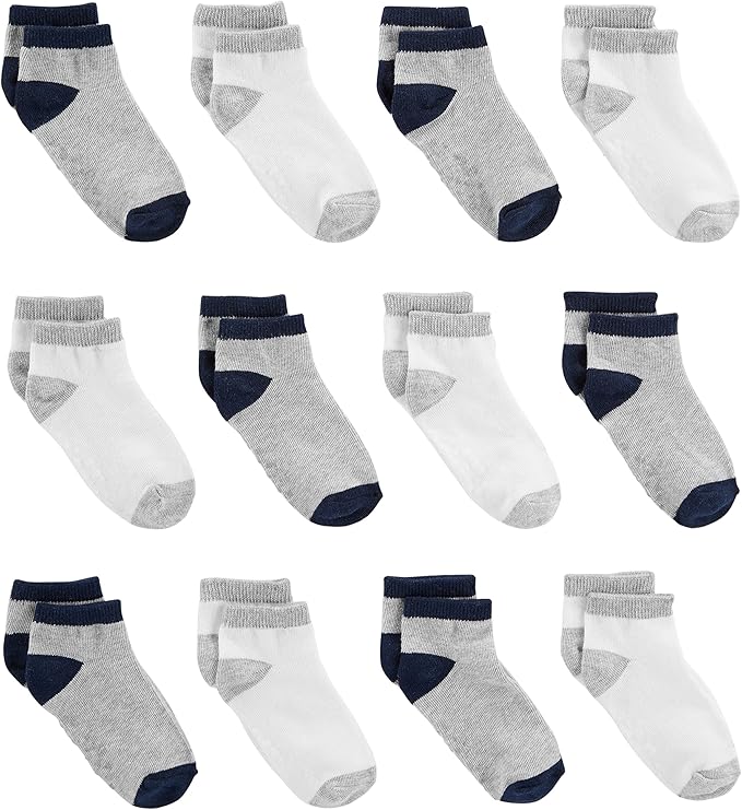 Simple Joys by Carter's baby-boys 12-pack Neutral Sock Low