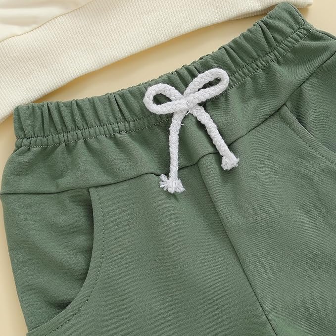 Infant Baby Boy Fall Clothes Set Funny Letter Sweatshirt Pant Outfit Toddler Winter Clothes 6 12 18 Months 2T 3T