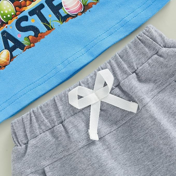WZTYYDS Toddler Baby Boy Summer Clothes 2T 3T 4T 5T Boys Outfit Letter Truck Short Sleeve T-Shirt Tops + Shorts Set