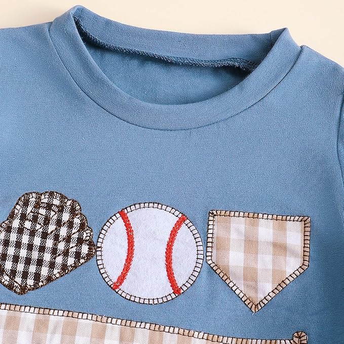 fhutpw Toddler Baby Boy Summer Clothes Tractor Letter Short Sleeve T-Shirt Tops Pockets Casual Shorts Set Infant Outfits