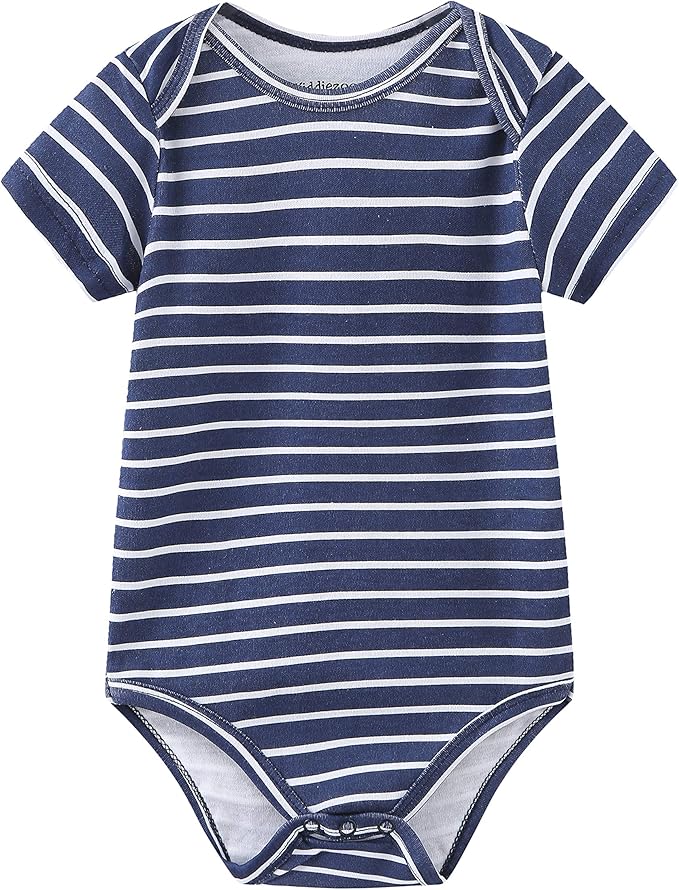 Kiddiezoom Baby Layette Set Baby Boys' 9-Piece Bodysuits Pants Set Toddler Girl Boy Unisex Baby Gift Sets
