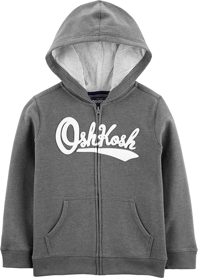 OshKosh B'Gosh Boys' Full Zip Logo Hoodie