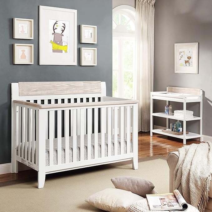 Suite Bebe Hayes Changing Table, White/Natural