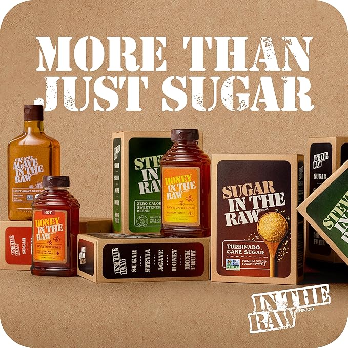In The Raw Turbinado Cane Sugar Cubes, 17.6 oz. Box, 12 Pack, Pure, All-Natural Turbinado Sugar, Non-GMO Project Certified, Kosher, Vegan and Gluten Free