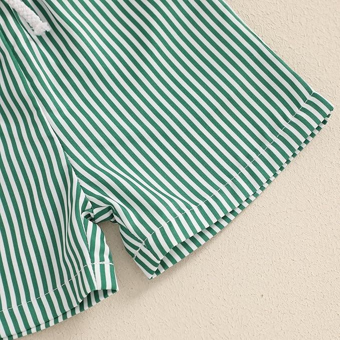 fhutpw Toddler Baby Boy Summer Clothes Tractor Letter Short Sleeve T-Shirt Tops Pockets Casual Shorts Set Infant Outfits