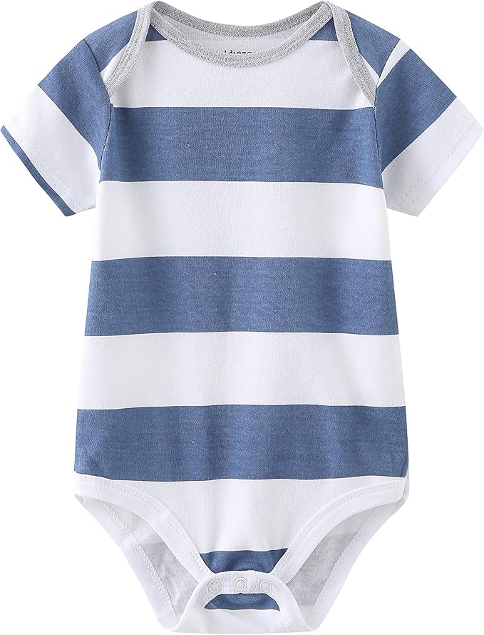 Kiddiezoom Baby Layette Set Baby Boys' 9-Piece Bodysuits Pants Set Toddler Girl Boy Unisex Baby Gift Sets