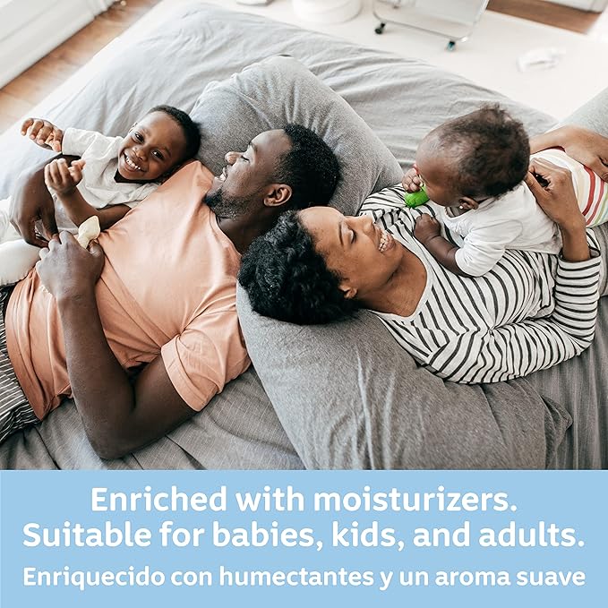 Johnson's Skin Nourish Moisturizing Baby Lotion with Aloe Vera Scent & Vitamin E, Gentle & Lightweight Body Lotion for The Whole Family, Hypoallergenic, Dye-Free, 16.9 fl. oz (Pack of 2)