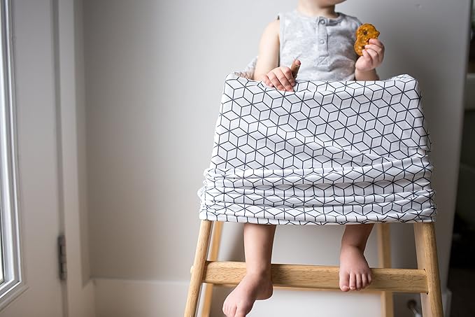 Baby Car Seat Cover Canopy and Nursing Cover Multi-Use Stretchy 5 in 1 Gift Onyx by Copper Pearl