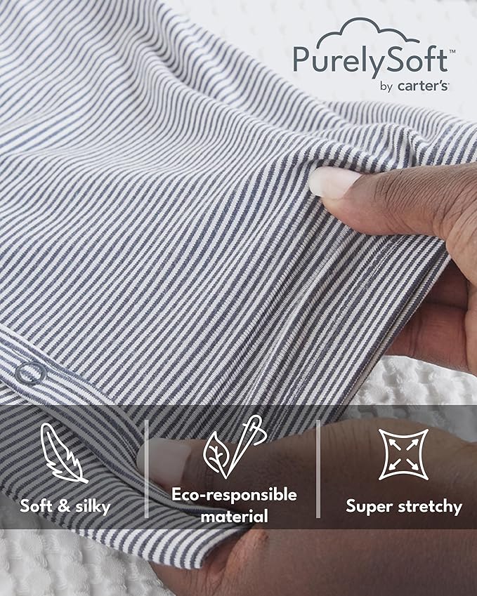 Carter's baby-boys Purelysoft Sleep and Play Pajamas