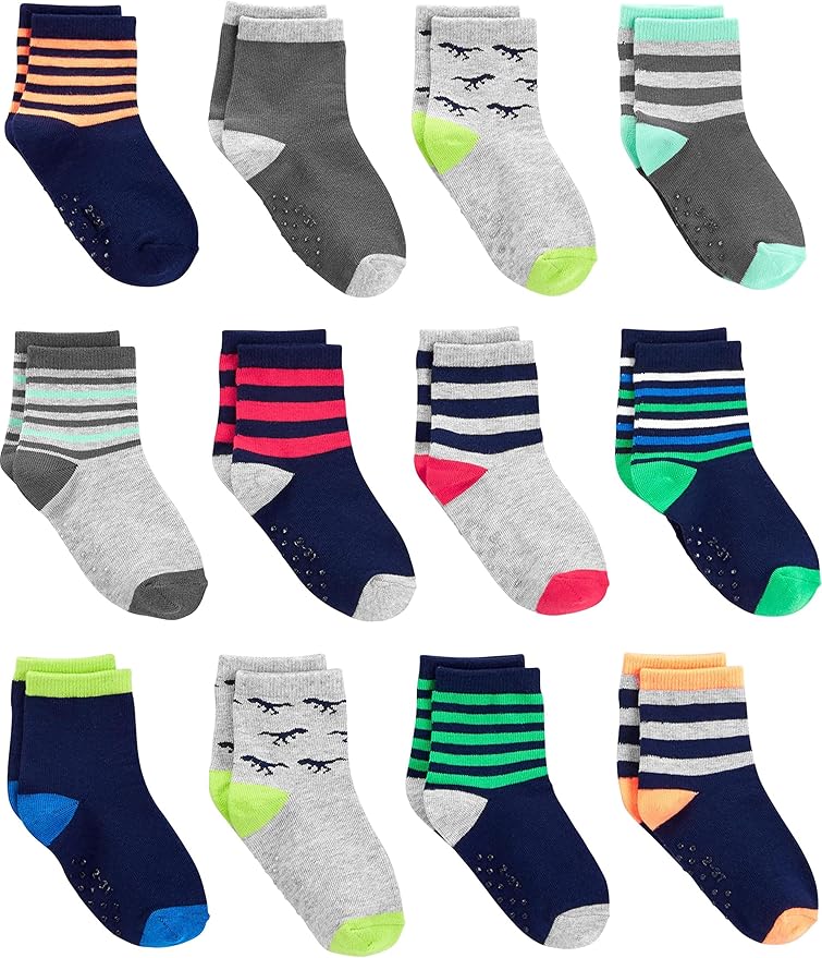 Simple Joys by Carter's baby-boys 12-pack Neutral Sock Low