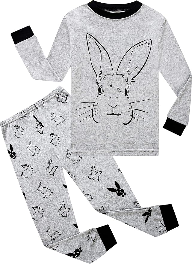 Family Feeling Little Big Boy Pajamas Sets 100% Cotton Pjs Kids Jammies