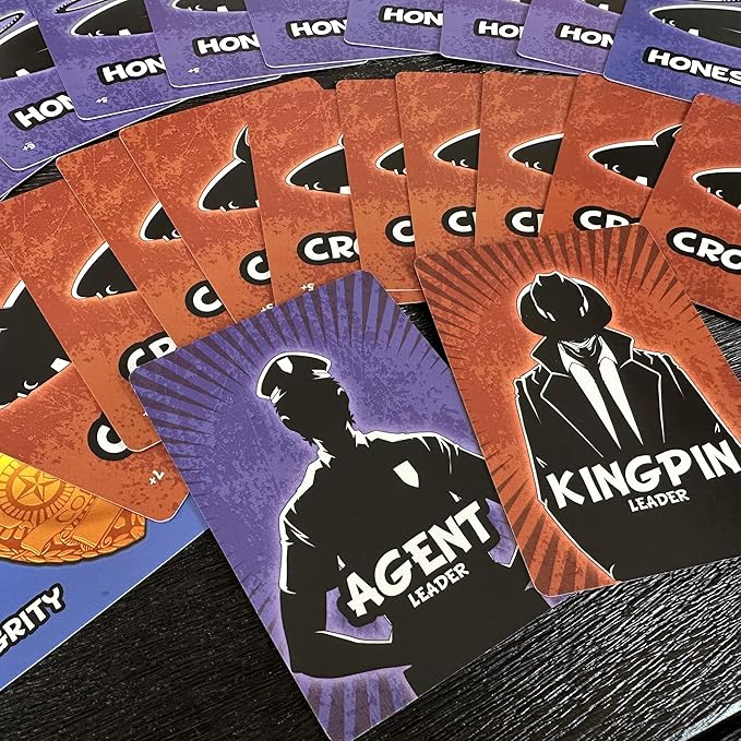 Pull the Pin Games Good Cop Bad Cop - Board Games & Card Games for Epic Fun - Hidden Identity Party Card Game - Fast-Paced Social Deduction - Easy to Learn - 4-8 Players - Award-Winning Family Game