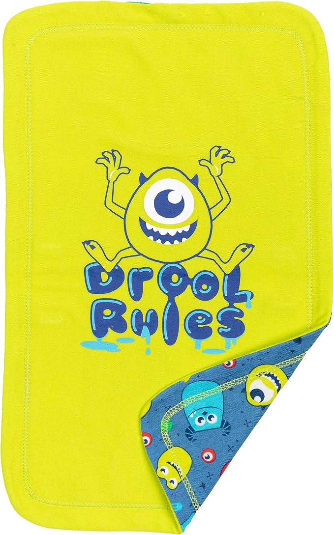 Disney Winnie the Pooh,Lion King,Pixar Monsters Inc. Baby Sleep N' Play Coverall Bib Blanket and Burp Cloth 4 Piece Set