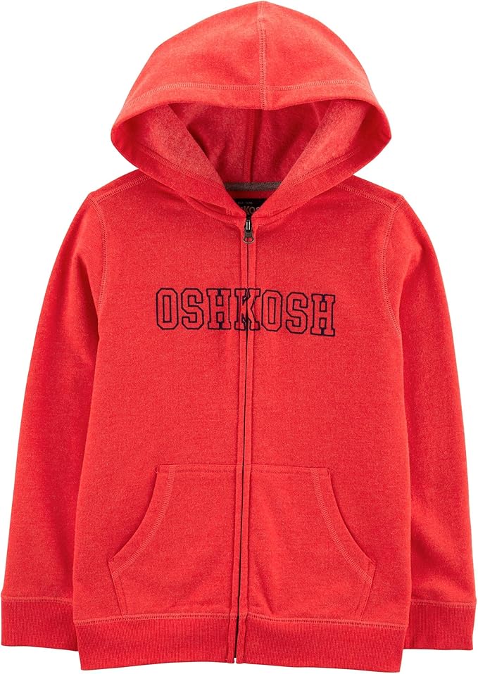 OshKosh B'Gosh Boys' Full Zip Logo Hoodie