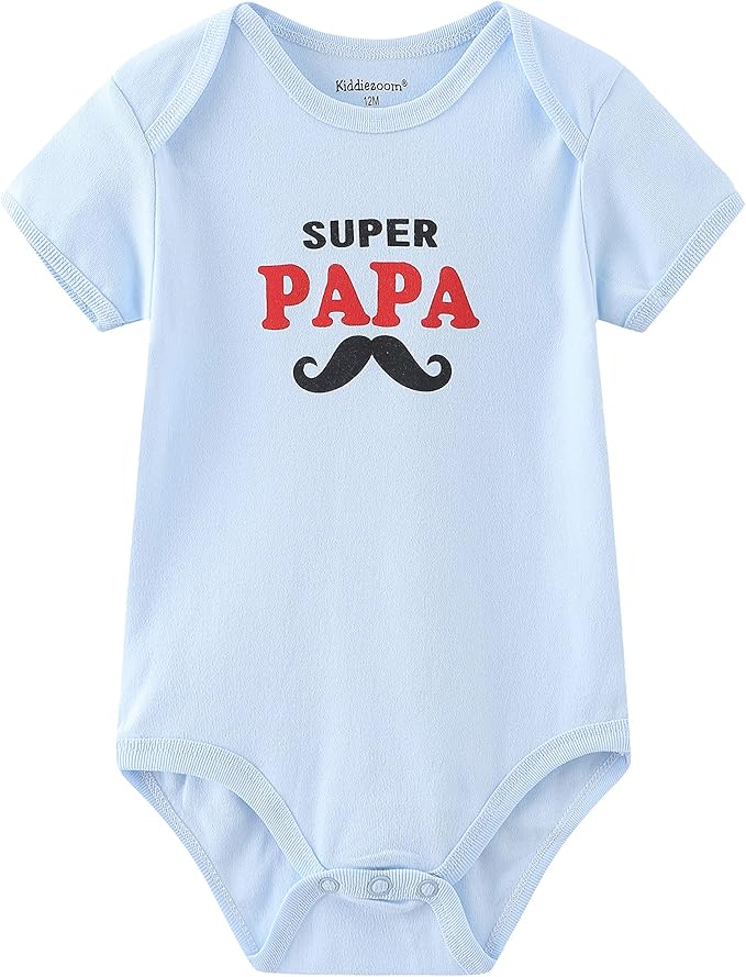 Kiddiezoom Baby Layette Set Baby Boys' 9-Piece Bodysuits Pants Set Toddler Girl Boy Unisex Baby Gift Sets