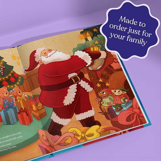 Family Night Before Christmas - Baby's First Christmas - Family Christmas Gift - First Christmas Keepsake - Personalized Children's Book
