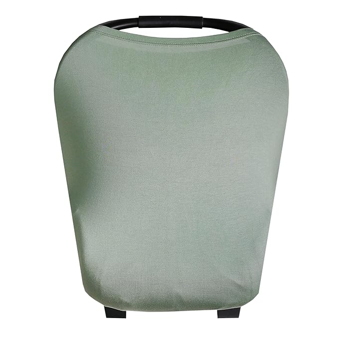 Copper Pearl Multi-Use Cover: Car Seat Covers, Nursing Cover, and Stroller Cover for Sun - Stretchy Fabric, All-Season Use, Stylish Designs, Easy Access for Moms - Briar