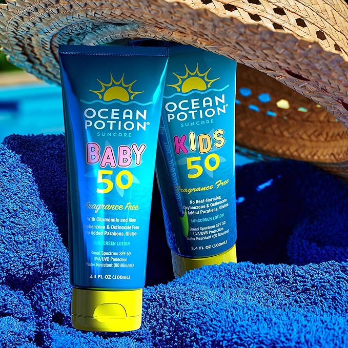 Ocean Potion Baby Sunscreen Lotion SPF#50 3.4oz