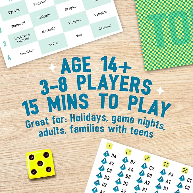 The Chameleon + Herd Mentality | Award-Winning Family & Party Game Bundle for Adults, Teens & Kids | Fun Bluffing & Guessing Games for Game Night | Includes Bonus Cards & Extra Questions