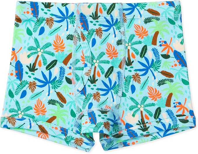 Lucky & Me Nolan Boys GOTS, Organic Cotton, Boxer Briefs, 7-Pack