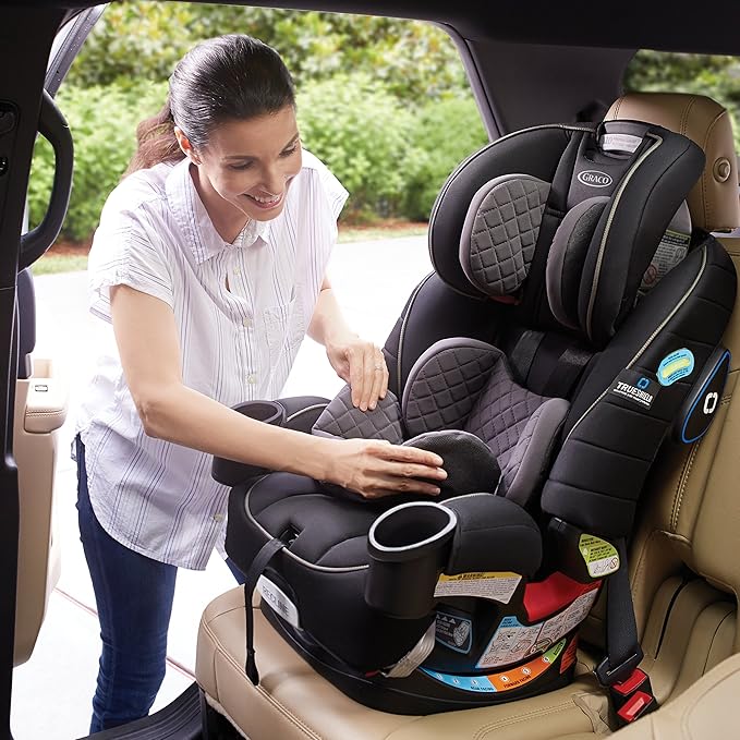Graco 4Ever 4 in 1 Car Seat, Featuring TrueShield Side Impact Technology, Adjustable Harness System, Ideal for Newborns, Infants, Toddlers & Kids