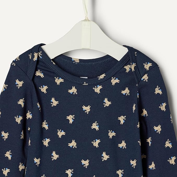 Amazon Essentials x Sofia Grainge Unisex Babies' Long Sleeve Crew Neck Bodysuit