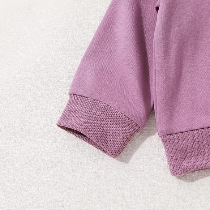 Fall Outfit for Toddler Boy Girl Long Sleeve Bear Sweatshirt Pant Sets Winter Pullover Clothes