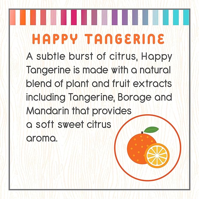 Little Twig Happy Tangerine Shampoo, Hair Shampoo with Natural Plant Derived Formula, Vegan, Gluten-Free, Perfect for Newborns, 17 fl. oz.