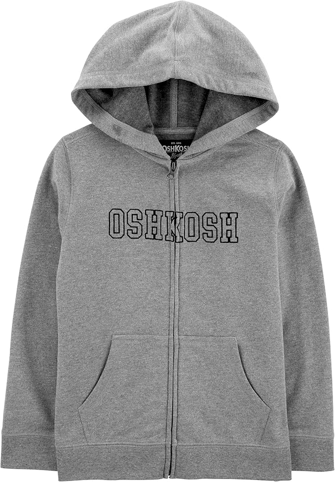 OshKosh B'Gosh Boys' Full Zip Logo Hoodie