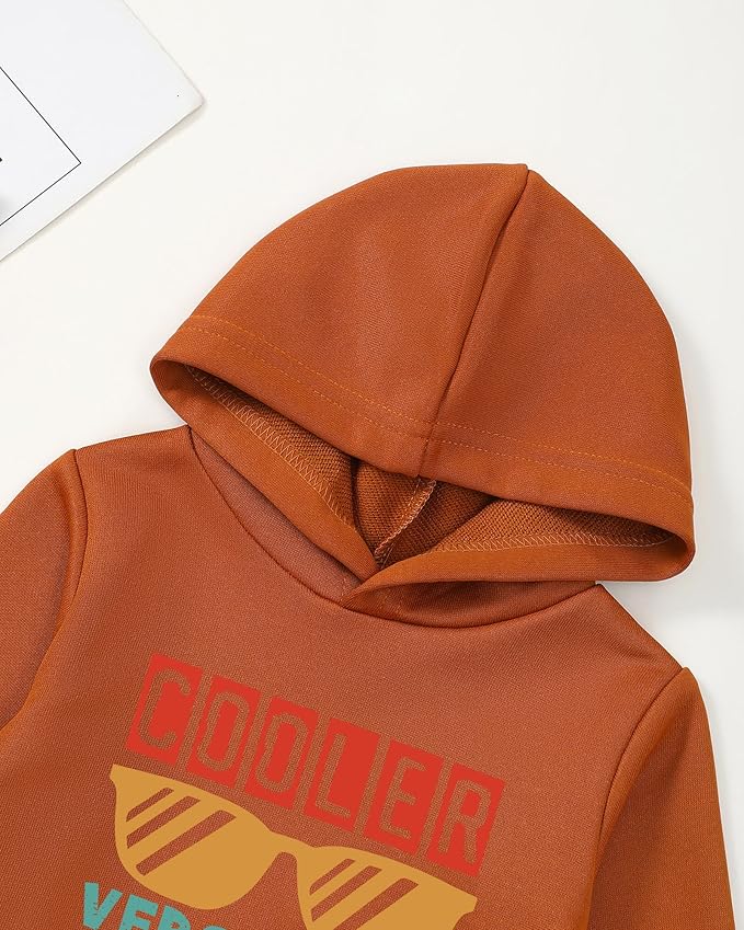 NZRVAWS Toddler Baby Boy Clothes 6 12 18 24 Months Long Sleeve Hoodie Sweatshirt Fall Winter 2-8T Little Boy Outfits