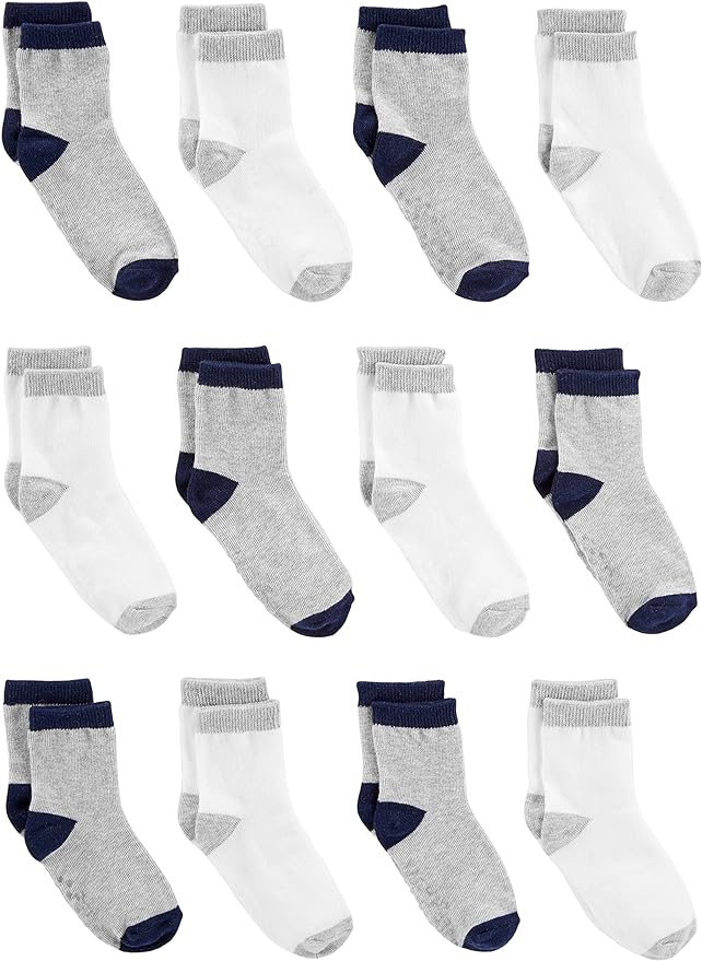 Simple Joys by Carter's baby-boys 12-pack Neutral Sock Low