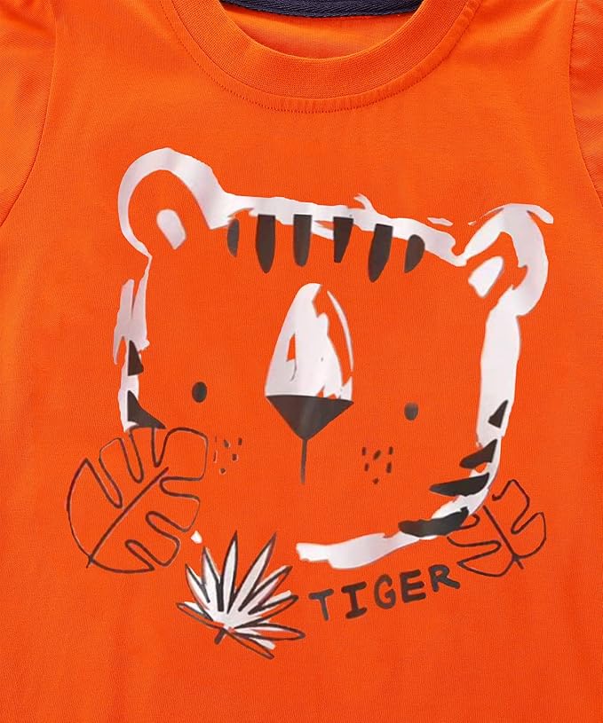 Baby Toddler Boy's Cotton Short Sleeve Tshirt and Short Set