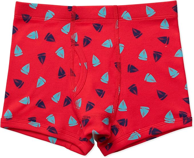Lucky & Me Nolan Boys GOTS, Organic Cotton, Boxer Briefs, 7-Pack