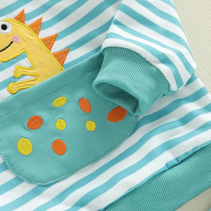 Infant Baby Boy Fall Clothes Set Funny Letter Sweatshirt Pant Outfit Toddler Winter Clothes 6 12 18 Months 2T 3T