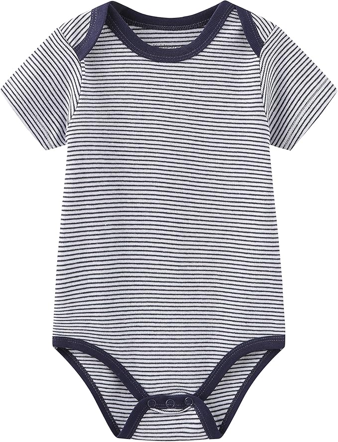 Kiddiezoom Baby Layette Set Baby Boys' 9-Piece Bodysuits Pants Set Toddler Girl Boy Unisex Baby Gift Sets