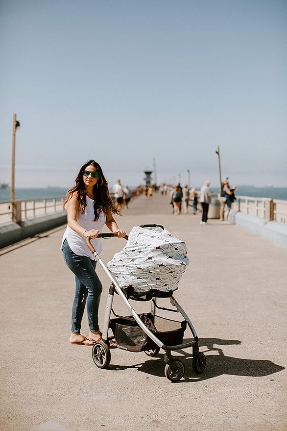 Copper Pearl Kai Multi-Use Cover: Car Seat, Nursing, Stroller - Stretchy Fabric, All-Season, Stylish Designs, Easy Access