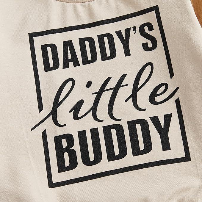 Infant Baby Boy Fall Clothes Set Funny Letter Sweatshirt Pant Outfit Toddler Winter Clothes 6 12 18 Months 2T 3T