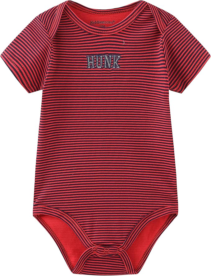 Kiddiezoom Baby Layette Set Baby Boys' 9-Piece Bodysuits Pants Set Toddler Girl Boy Unisex Baby Gift Sets