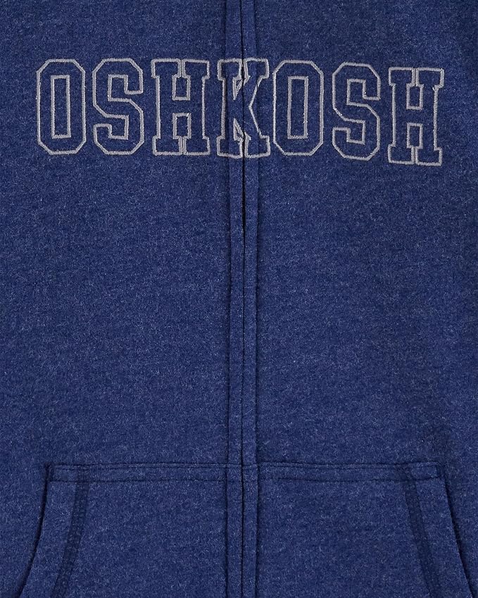 OshKosh B'Gosh Boys' Full Zip Logo Hoodie